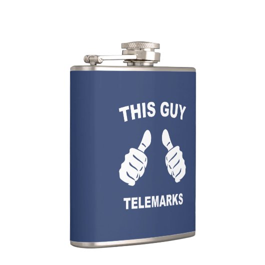 Dieser Typ Telemarke Flachmann (Rechts)