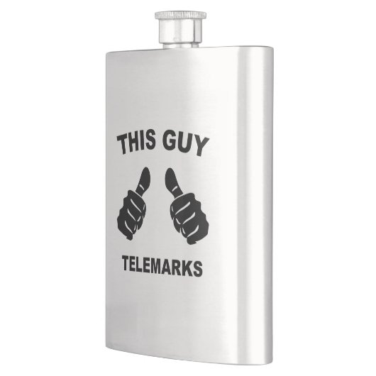 Dieser Typ Telemarke Flachmann (Links)