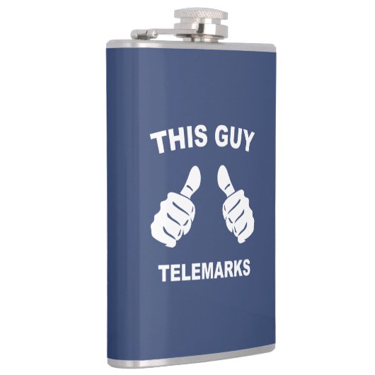 Dieser Typ Telemarke Flachmann (Rechts)