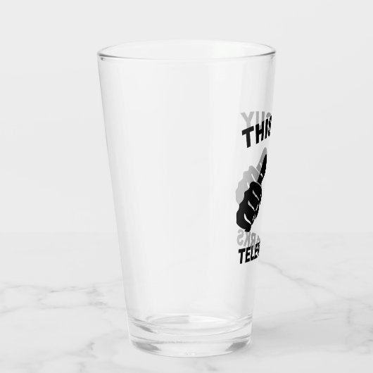 Dieser Typ Telemarke Glas (Rechts)