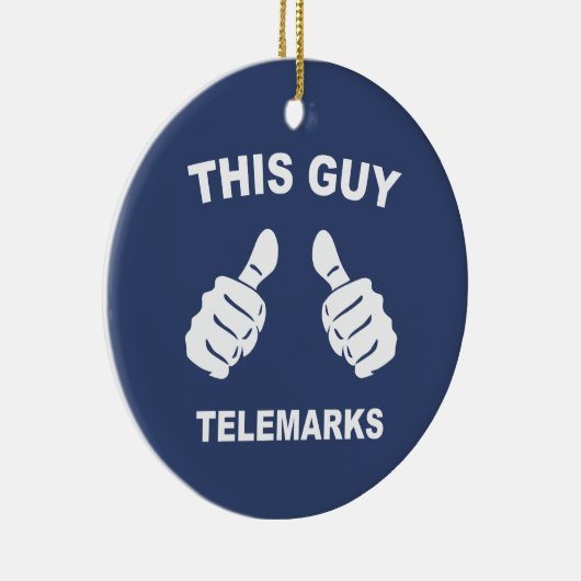 Dieser Typ Telemarke Keramik Ornament (Rechts)