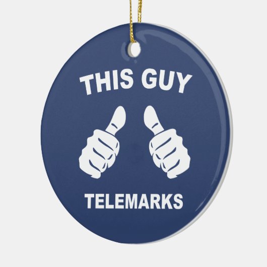 Dieser Typ Telemarke Keramik Ornament (Links)