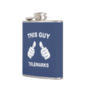 Dieser Typ Telemarkt Flachmann (Links)