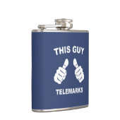 Dieser Typ Telemarkt Flachmann (Rechts)
