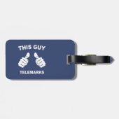 Dieser Typ Telemarkt Gepäckanhänger (Rückseite horizontal)