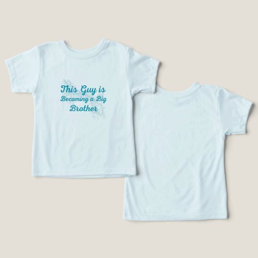 Dieser Typ wird ein großer Bruder sein (Design Vorderseite & Rückseite)