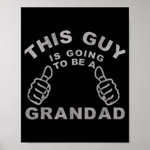 Dieser Typ wird ein lustiger neuer Opa T Poster