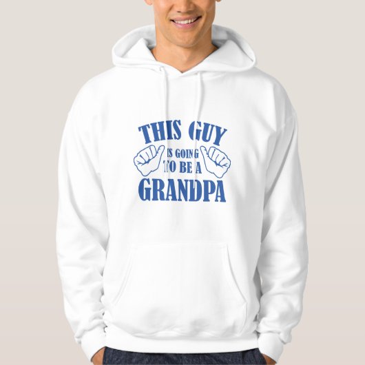 Dieser Typ wird ein Opa sein Hoodie (Vorderseite)