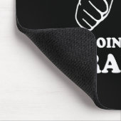 Dieser Typ wird ein Opa sein Mousepad (Ecke)