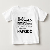 Dieser ungeschickte Moment Hapkido Entwürfe Baby T-shirt (Vorderseite)
