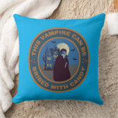 Dieser Vampir kann mit Süßigkeiten bestochen werde Kissen (Decke)