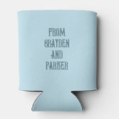 Dieser Vater kickt Donkey Funny Vathday Dosenkühler (Rückseite)