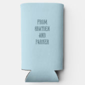 Dieser Vater kickt Donkey Funny Vathday Selters Dosenkühler (Rückseite)