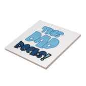 Dieser Vater Rocks Geschenke Fliese (Seite)