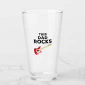 Dieser Vater Rocks Glas (Vorderseite)