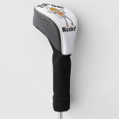 Dieser Vater Rocks Golf Headcover (angewinkelt)