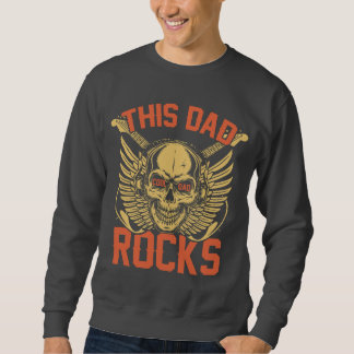 Dieser Vater Rocks 🎸 🔥 Sweatshirt