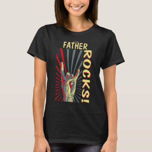 Dieser Vater Rocks Vintag Retro-Konzert 70er 80er T-Shirt