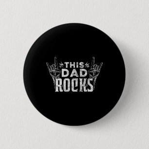 Dieser Vater rockt Rock'n'Roll Heavy Metal Fathal Button