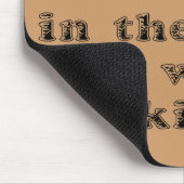 Dieser Vater spielt im Schmutz-FahrradMotocross Mousepad (Ecke)