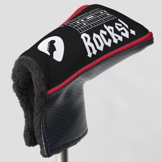 Dieser Vater stinkt! Fun Gitarre Akkord Putter Abd Golf Headcover (3/4 Vorderseite)