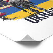 Dieser Veteran steht hinter der Ukraine 15 Poster (Ecke)