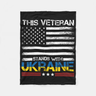 Dieser Veteran steht hinter der Ukraine 1 Fleecedecke