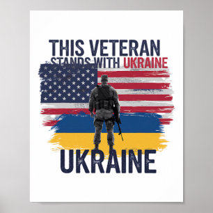 Dieser Veteran steht hinter der Ukraine 2 Poster