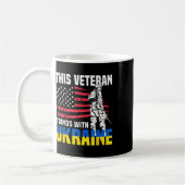 Dieser Veteran steht in der Ukraine Kaffeetasse (Links)