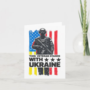 Dieser Veteran steht mit der Ukraine zur Unterstüt Karte
