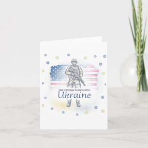 Dieser Veteran steht mit der Ukraine zur Unterstüt Karte
