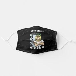 Dieser Virus bringt mich von der Maske der Kleidun
