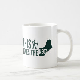 "Dieser Wanderer-Lieben das Neu-England 67" Kaffeetasse