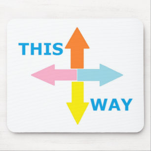 "DIESER WEG" MOUSEPAD