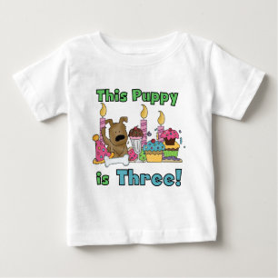 Dieser Welpe sind drei Hemden und Geschenke Baby T-shirt