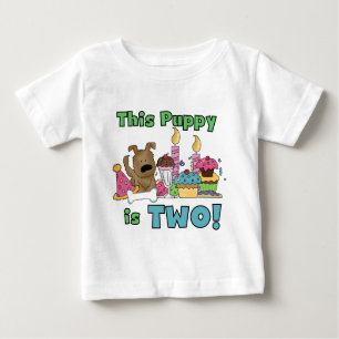 Dieser Welpe sind zwei Hemden und Geschenke Baby T-shirt