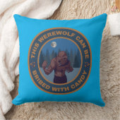 Dieser Werwolf kann mit Candy bestochen werden Kissen (Decke)