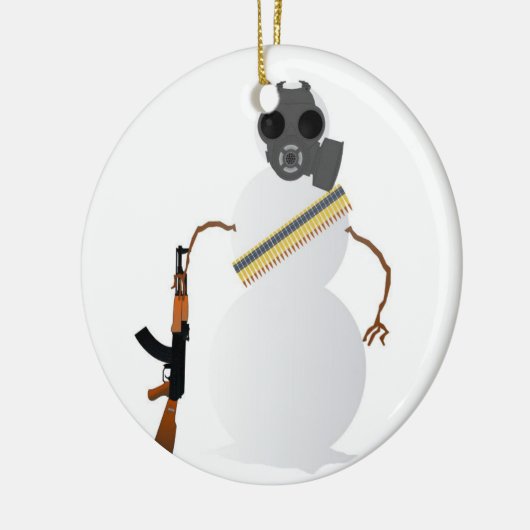 Dieser Winter wird nuklear sein! Keramikornament (Links)