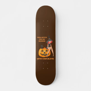 "DIESER WITCH KANN BRIBED SEIN..." komisch Skateboard