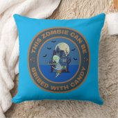 Dieser Zombie kann mit Süßigkeiten bestochen werde Kissen (Decke)