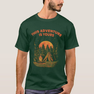 Dieses Abenteuer gehört dir Campingrip Camperravel T-Shirt