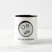 dieses auch führt Kaffee-Tasse Zweifarbige Tasse (Mittel)