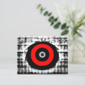 Dieses Auge hat es Postkarte (Stehend Vorderseite)