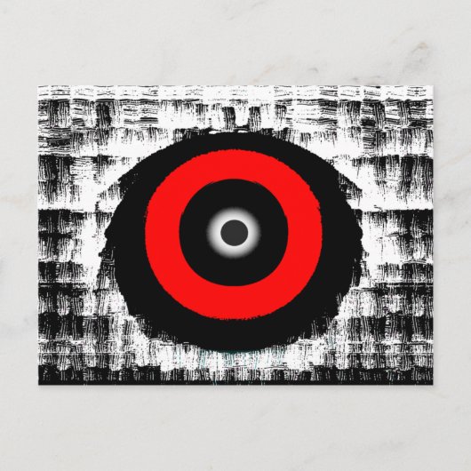Dieses Auge hat es Postkarte (Vorderseite)