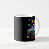 Dieses Autismus-Bewusstsein hat ein Puzzleteil  Kaffeetasse (VorderseiteRechts)