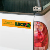 Dieses Auto wird vom irischen Glück-Autoaufkleber Autoaufkleber (Auf Lkw)