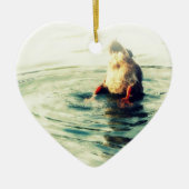 Dieses beenden Sie oben! Ducken Sie Hintern Keramikornament (Vorne)