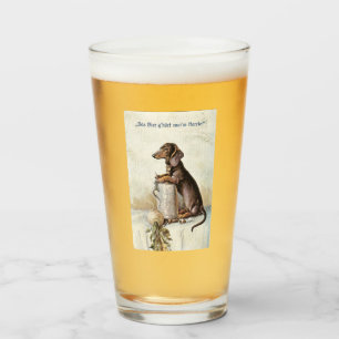 Dieses Bier gehört meinem Meister! Glas