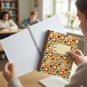 Dieses boho inspiriert Uni herrschte über Komposit Notizblock