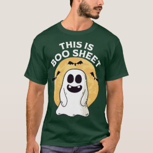 Dieses Boo Sheet Gespenst Retro Halloween Kostüm f T-Shirt